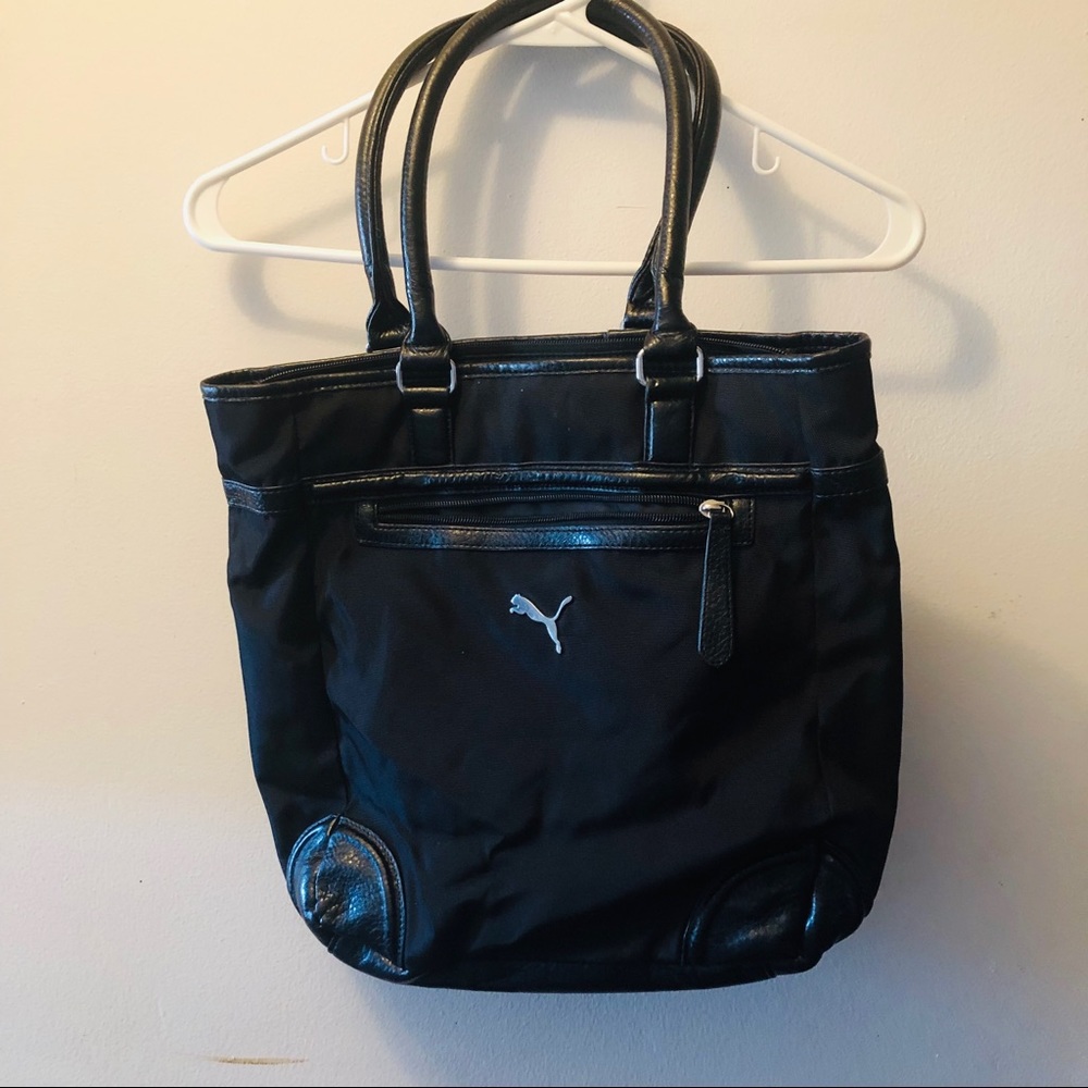 Black Puma Handbag